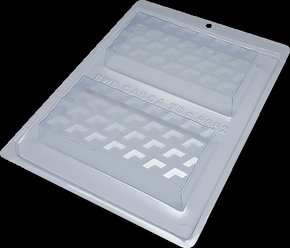 Forma Acetato BWB Especial com silicone cód.9992 Tablete Ilusão 3D