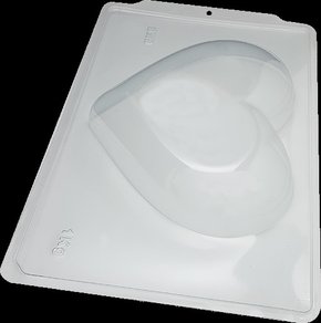 Forma Acetato BWB Especial com silicone cód.SP47 Coração 1Kg