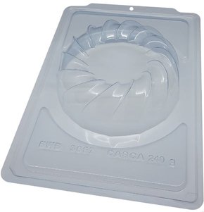 Forma Acetato BWB Especial com silicone SP cód. 3657 Bolo Espiral
