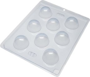 Forma acetato BWB Simples cód.0011 Bombom grande