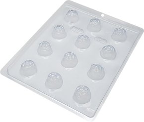 Forma Acetato BWB Simples cód.0024 Bombom rosa