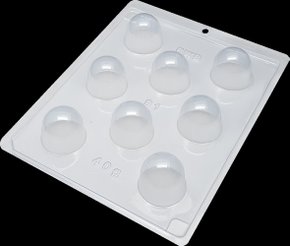 Forma Acetato BWB Simples cód. 0091 Bombom trufa média