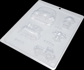 Forma Acetato BWB Simples cód.0136 Brinquedos autos