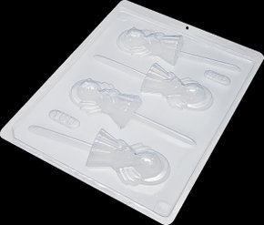 Forma Acetato BWB Simples cód. 0158 Pirulito Anjo