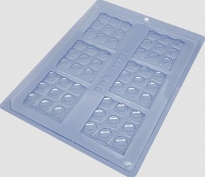 Forma Acetato BWB Simples cód. 10023 - Tablete Dama.