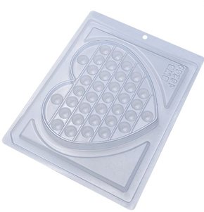 Forma Acetato BWB Simples cód.10269 Pop It Coração