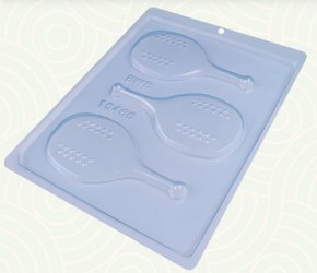 Forma Acetato BWB Simples cód.10468 Raquete Beach Tênis