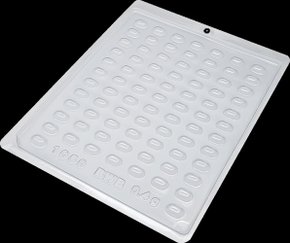 Forma Acetato BWB Simples cód.1050 grão de café