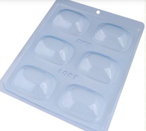 Forma Acetato BWB Simples cód.1087 Sabonete Liso Pequeno