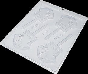 Forma Acetato BWB Simples cód.1394 pirulito camisa do Brasil