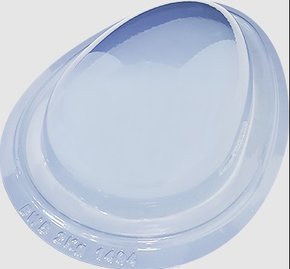 Forma Acetato BWB Simples cód. 1404 Ovo liso 2kg