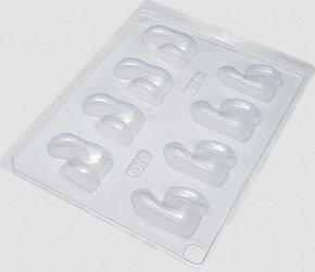 Forma Acetato BWB Simples cód. 172 - Bota Pequena