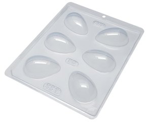 Forma Acetato BWB Simples cód. 221 Ovo liso 50g