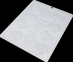 Forma Acetato BWB Simples cód.9326 Arabesco aplique japonês