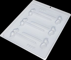 Forma Acetato BWB Simples cód.9355 Pirulito bigode 1