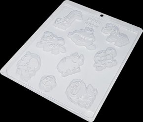 Forma Acetato BWB Simples cód.9571 Animais da África