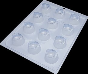 Forma Acetato BWB Simples cód.9692 Bombom Detalhado 12