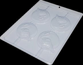 Forma Acetato BWB Simples cód. 9694 Pirulito Flamingo