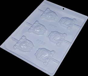 Forma Acetato BWB Simples cód.9786 Pirulito Pássaro na Gaiola