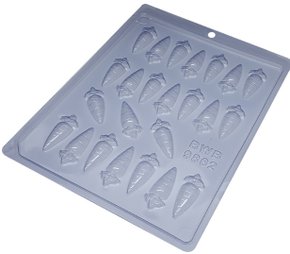 Forma Acetato BWB Simples cód. 9862 Aplique cenoura