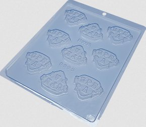 Forma Acetato BWB Simples cód. 9995 Escudo Super Pai