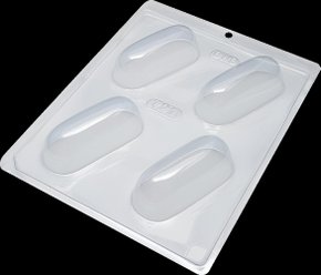 Forma Acetato BWB Simples Cód.0701 Trufa alongada grande