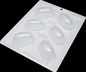 Forma Acetato BWB Simples Cód.0702 Trufa alongada pequena