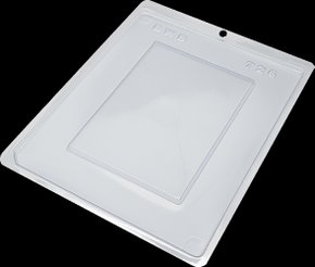 Forma Acetato BWB Simples Cód. 0726 Placa lisa