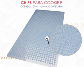 Forma Acetato BWB Simples Grande cód.10140 Chips Pequeno Cookie 