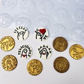 Forma Acetato BWB Simples Grande cód. 10436 Apliques Flork