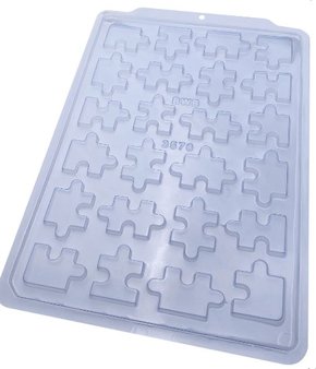 Forma Acetato BWB Simples SP cód.3570 Peças do Quebra Cabeça
