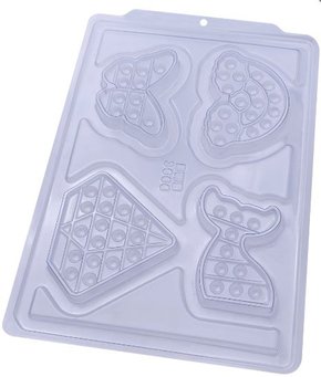 Forma Acetato BWB Simples SP cód.3666 Pop It Divertido 1