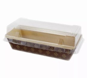 Forma para Bolo Inglês Italiana PM-178 com tampa – 100 unid. – BomPack (Promoção Caixa Fechada)