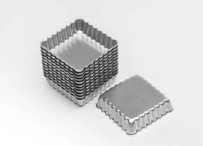 Forma Quadrada Crespa 7x7 – 12 unidades - Caparroz