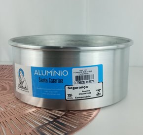 Forma Redonda 18x8 Fundo Falso - AL. SANTA CATARINA