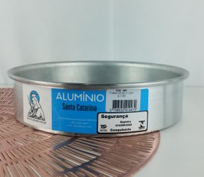 Forma Redonda 20x5 Fundo Fixo - AL. SANTA CATARINA