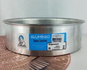 Forma Redonda 28X5 Fundo Fixo - AL. SANTA CATARINA