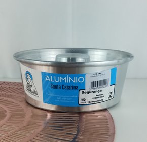 Forma Suiça Nº 15 (Fundo 13 x Altura 6,5 x Boca 15cm) - AL. SANTA CATARINA