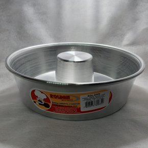 Forma Torta Suíça Alumínio 6cm altura x 18cm fundo - Roldan