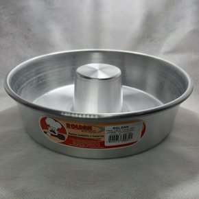 Forma Torta Suíça Alumínio 6cm altura x 20cm fundo - Roldan
