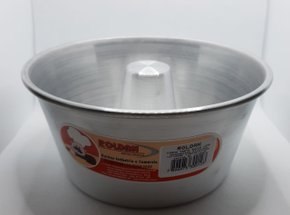 Forma Torta Suíça Alumínio 8cm altura x 13cm fundo - Roldan