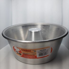 Forma Torta Suíça Alumínio 8cm altura x 15cm fundo - Roldan