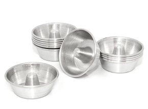 Forma Torta Suíça Alumínio modelo Rio - 12 unidades - Roldan