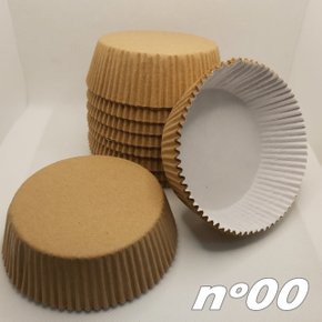 Forminha de papel Baixa nº00 Kraft – 100un – Reiki 