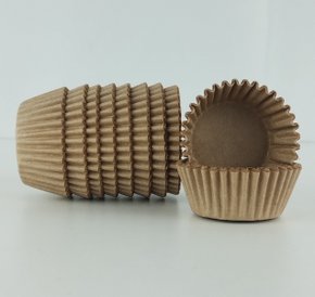 Forminha para doces N°1 Kraft c/100 unidades – Confesta 