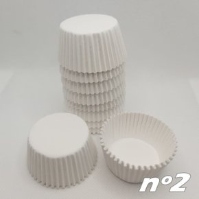 Forminha para doces nº2 Branca – 100un – Reiki 