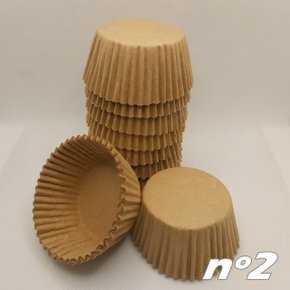 Forminha para doces nº2 Kraft – 100un – Reiki 