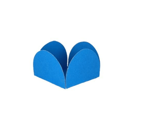 Forminha Quatro Pétalas Azul 50 unidades – Sulformas 