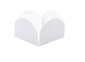 Forminha Quatro Pétalas Branca 50 unidades – Sulformas 