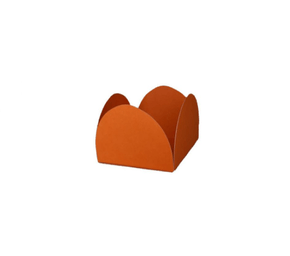 Forminha Quatro Pétalas Laranja 50 unidades – Sulformas 